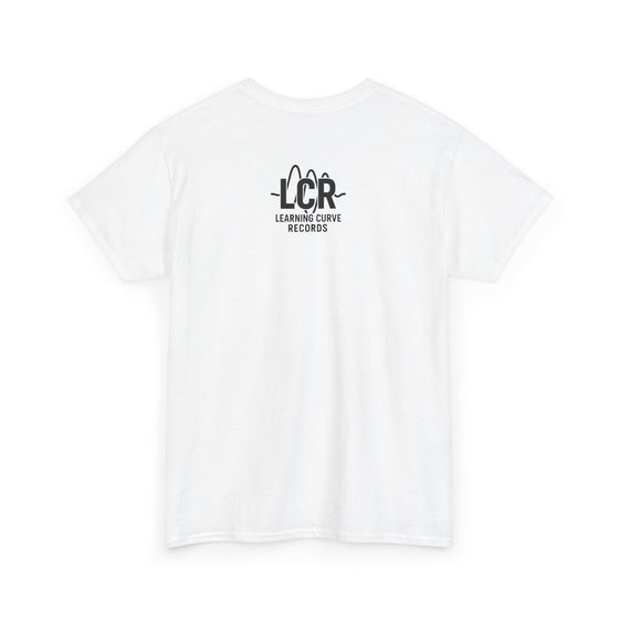 Psychedelic Floral Graphic Tee — "The Grasshopper Lies Heavy" Band Shirt