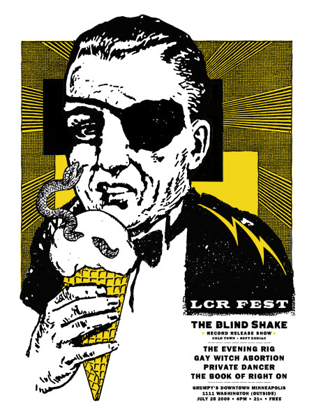 LCR Fest Screen Printed Poster Miss Amy Jo